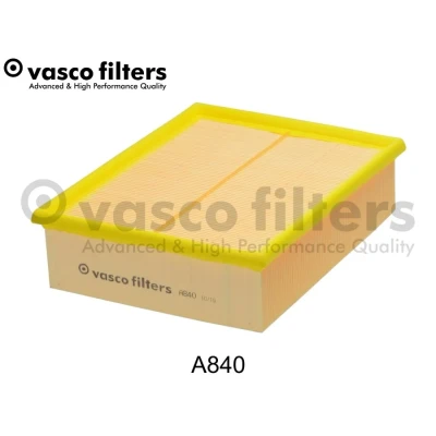 Image de DAVID VASCO A840 Filtre à air 69 213 255 rectangulaire Cartouche filtrante AUDI: A6 C5 Avant, A4 B5 Berline