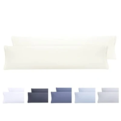 Image de Todocama Lot de 2 taies d&#039;oreiller hypoallergéniques en Microfibre Extra Douce