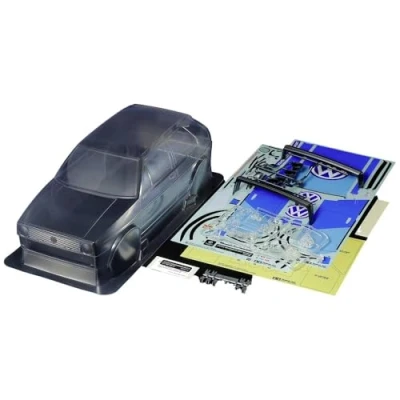 Image de TAMIYA 51706 Kit de carrosserie VW Golf II GTI 16 M Ch. RS239 Accessoires pour Voiture télécommandée, Rechange, RC, modélisme, Multicolore