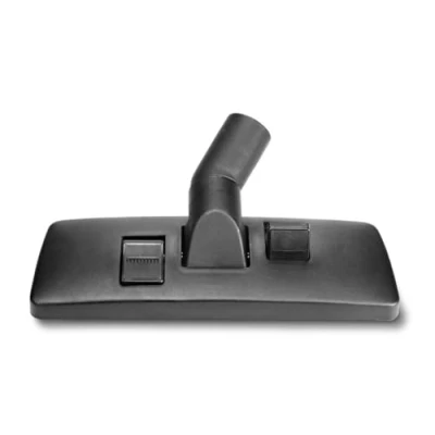 Image de FEIN Buse de sol pour aspirateur Dustex, avec surface glisse en inox brosse périphérique escamotable. Utilisation sols durs et revêtements textiles