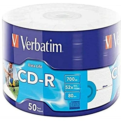 Image de 50 CD R Verbatim Printable 700 Mo 52x Spindle