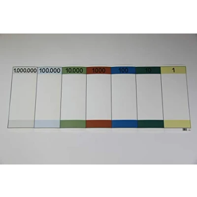 Image de Wissner 80430 Tableau d&#039;affectation pliable discret Multicolore version allemande