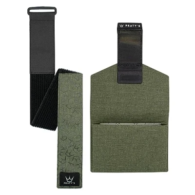 Image de Peaty&#039;s HoldFast Trail Tool Wrap Tres sécurisé, sans glissement ni hochet, conception modulaire, étanche, sac de rangement pour cadre avec poche zippée, s&#039;adapte partout, touts les vélos Vert