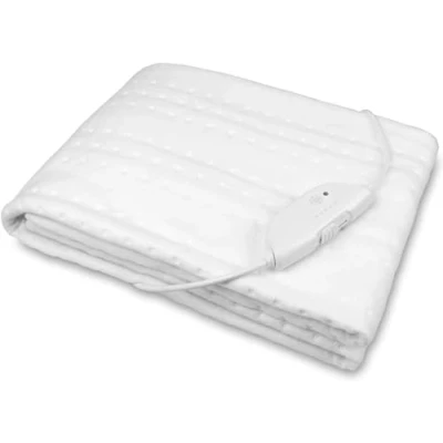 Image de Medisana HU 674 Sous couverture électrique, 150 x 80 cm, arrêt automatique, protection contre la surchauffe, 4 réglages de température, lavable, chauffe matelas adapté à tous les standard