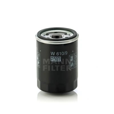 Image de MANN FILTER W 610/9 Filtre à huile 3/4 16 UNF avec un clapet de non retour vissé TOYOTA: RAV4 II SUV, III Celica VII Coupe