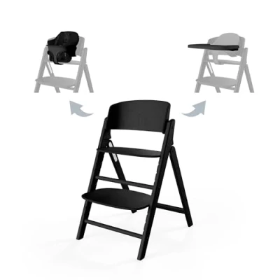 Image de CYBEX Chaise Haute Click &amp; Fold 3 en 1 Noir