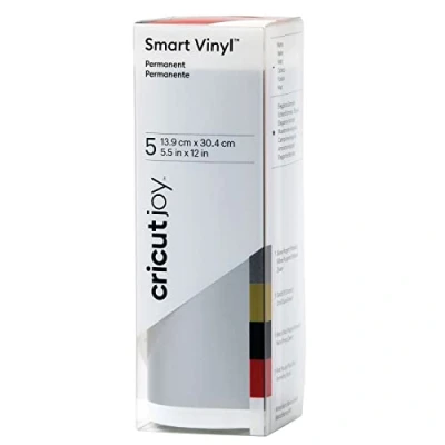 Image de Cricut Sampler Smart Permanent Élégance (Mat) 30,5 cm 5 x Feuilles de Vinyle Auto adhésives pour Une Utilisation Joy, Multi, 30,5cm (12&quot;), Set Pièces