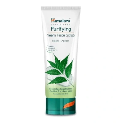 Image de Himalaya Purifying Neem Scrub Helps Fights Pimples, Prevents Marks, Controls Excess Oil, Exfoliates and Purifies Skin Best for Normal to Oily 75ml