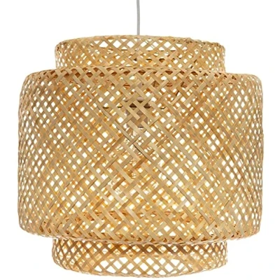 Image de ATMOSPHERA CREATEUR D&#039;INTERIEUR Suspension Liby Bambou Naturel (30cm)