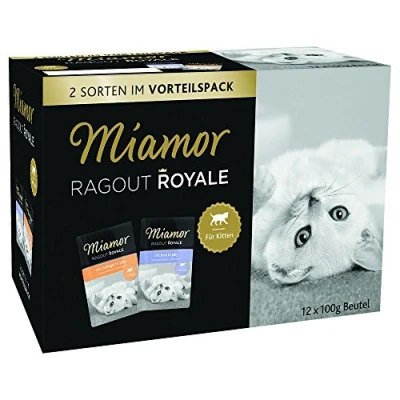 Image de Miamor Ragout Royale en Jelly Kitten Multi Box Pack de 4 (4 x 1,2 kg)