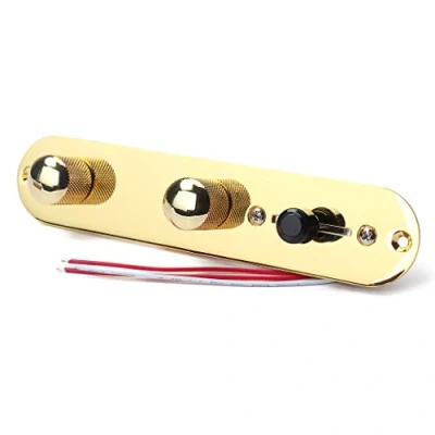 Image de Alnicov Boutons de commutation faisceau plaque commande précâblée à 3 voies pour pièces guitare TL Tele Telecaster