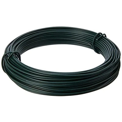 Image de Tildenet 3070490 Bobine de Fil Jardin recouvert Plastique Vert 30 m x 2 mm