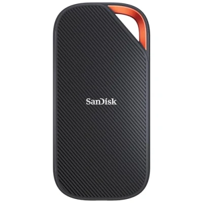 Image de SanDisk Extreme Pro Disque SSD Portable avec USB4, 2 to, 40 Gbit/s, Jusqu’à 3800 Mo/s en Lecture et 3700 écriture