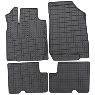 Image de Petex 28910 Ensemble de tapis sol Caoutchouc avant et arrière 4 noir DACIA: Duster SUV, II