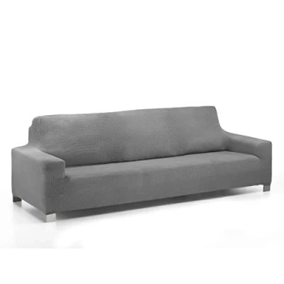 Image de Martina Home Daytona Housse de canapé Super élastique Multi Adaptable, Polyester Coton, Perle, 1 Places