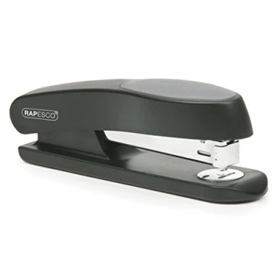 Image de Rapesco RR9260B3 Manta Ray Agrafeuse à Bande Complète, Capacité de 20 Feuilles, Noir