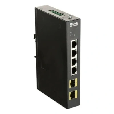 Image de D Link DIS 100G 6S commutateur réseau Géré Gigabit Ethernet (10/100/1000) Noir