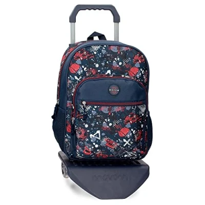 Image de Movom Free time Sac à dos avec chariot multicolore 30x38x12 cms Polyester 13.68L