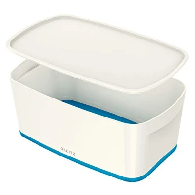Image de Leitz MyBox 52291036 Boîte Petit Format avec Couvercle Bleu Métallisé