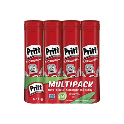 Image de Pritt PK4MP 4 x bâtons de colle 11g