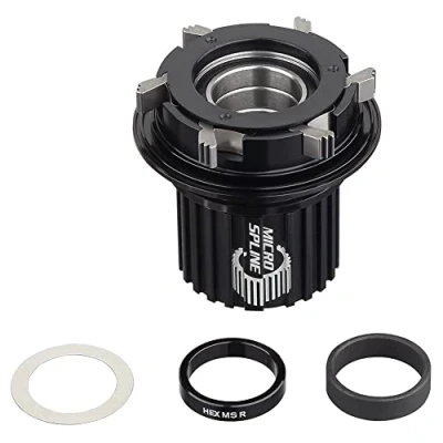 Image de Spank Hex Shimano Micro Spline Alloy Anti Bite Corps de Roue Libre Moyeu VTT Adulte Unisexe, Black, Standard