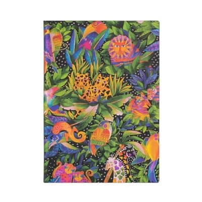 Image de Paperblanks Carnets Flexis à Couverture Souple Jungle Song Ligné Midi (130 x 180 mm)