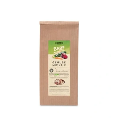 Image de GRAU L’original Mélange No 2 De Légumes Séchés Pour Menus BARF Chiens, Lot 1 (1 x 500 g), Complément Alimentaire Chiens