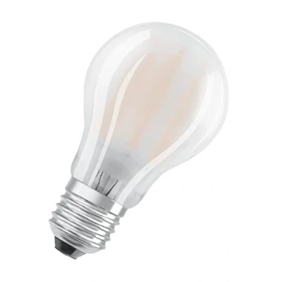 Image de OSRAM Lamps LED BASE Classic A100, ampoules à filament dépoli en verre pour culot E27, forme ampoule, blanc chaud (2700K), 1521 lumen, remplace les classiques 100W, boîte de 3