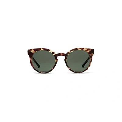 Image de KOMONO Lulu Crystal Giraffe Lunettes de soleil unisexes œil chat en Bio Nylon pour homme et femme avec protection UV verres résistants aux rayures