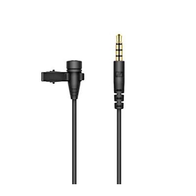 Image de Sennheiser XS micro cravate, cravate à clip omnidirectionnel avec connecteur TRRS de 3,5 mm pour mobile et PC, 509260