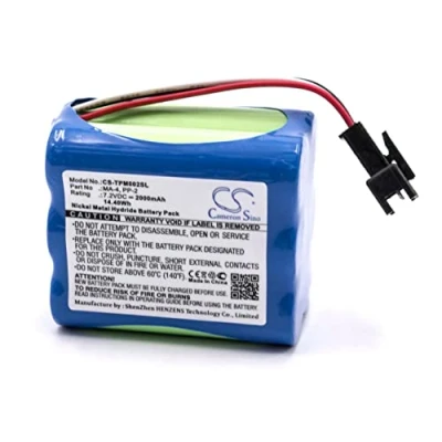 Image de vhbw Batterie Remplacement pour Tivoli MA 4, PP 2 Radio (2000mAh, 7,2V, NiMH)