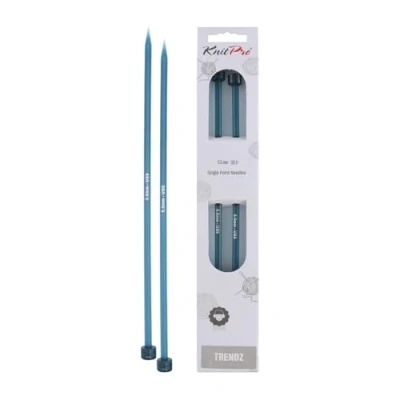 Image de KnitPro KP51174 Aiguilles Simple Pointes Bois Multicolore 25 cm x 5,50 mm