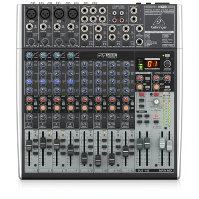 Image de Xenyx X1622USB Console analogique 16 entrées de la nouvelle série XENYX, égaliseurs britanniques et interface audio USB + effets