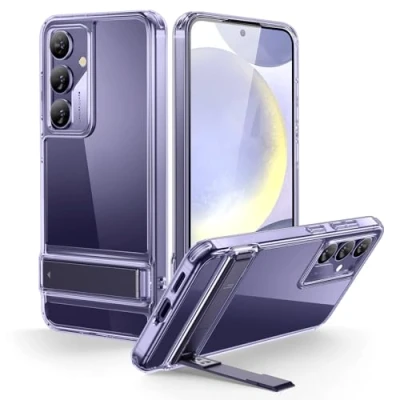 Image de ESR Coque de protection pour Samsung Galaxy S24 Plus, support avec 3 modes support, norme militaire, contre les chutes, résistant aux chocs, fine breveté, série