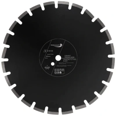 Image de PRODIAMANT Disque diamant 400 mm x 20 abrasif pour routes, asphalte, chape, béton léger, frais, grès et réfractaire
