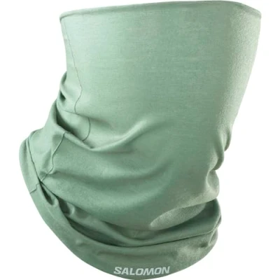 Image de Salomon Cross Cache cou unisexe, Trail running, Randonnée, marche, Nouvelle matière, Style, Protection, Vert