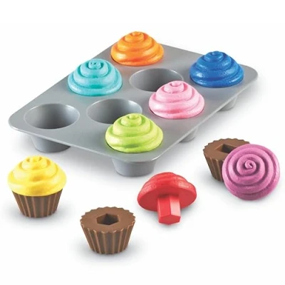 Image de Learning Resources Cupcakes pour trier les formes