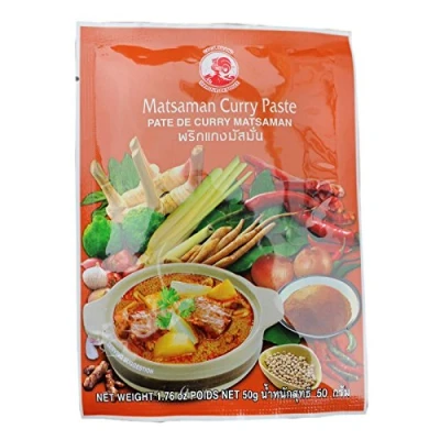 Image de Pâte de curry Thai Matsaman 12x50g Cock