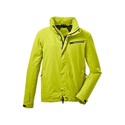 Image de Killtec Men&#039;s Veste fonctionnelle avec capuche enroulable, compressible KOS 26 MN JCKT, spring green, M, 38288 000