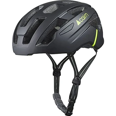 Image de Cairn Prism II Casque Mixte, 103 Noir Mat Jaune, M (55/58)