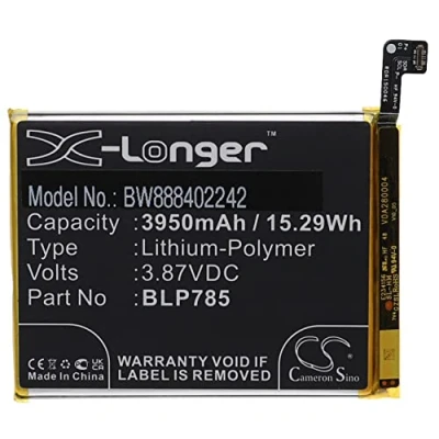 Image de vhbw Batterie Compatible avec OnePlus Nord AC2003 téléphone Portable (3950mAh, 3,87V, Li polymère)