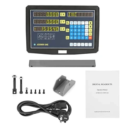 Image de EVTSCAN JCS900 2AE/JCS900 3AE 2/3 axes lecture numérique DRO pour fraiseuse de tour prise CN 110 240 V(JCS900 3AE)