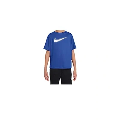 Image de Nike Performance DF Multi Unisex Tshirt de sport pour enfants, Taille: 140 152, Game royal/white