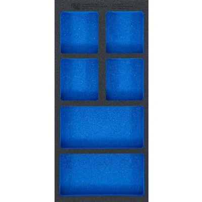 Image de BGS 74361 Insert de servante d&#039;atelier 1/3, vide : 6 tablettes 408 x 189 32 mm