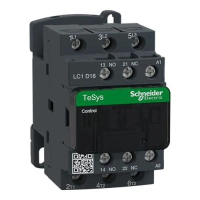 Image de Schneider Electric TeSys LC1D contacteur 3P AC 3 440V 18A bobine 400Vca LC1D18V7