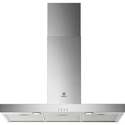 Image de Hotte decorative murale Electrolux LFT419X aspirante Box largeur 90 cm Débit d&#039;air maximum (en m3/h) : 600 Niveau sonore Décibel mini. / maxi. dBA) 51 68