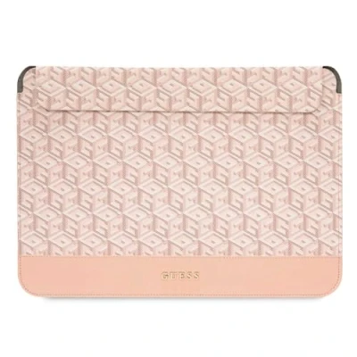 Image de Guess Devinez la pochette pour ordinateur GCube Stripes Ãtui portable 14&#039;&#039; (rose)