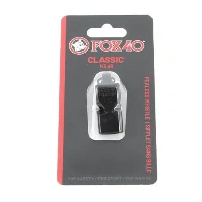 Image de Fox 40 Noir official sif. Sifflet arbitre Taille Unique
