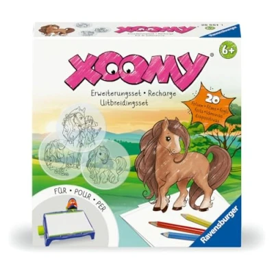 Image de Ravensburger Kit d&#039;extension pour Chevaux Midi ou Maxi, Xoomy avec 20 Nouveaux Motifs, 25551