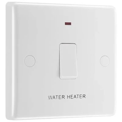 Image de Chauffe eau avec interrupteur DP 20 A sortie néon et flexible Nexus Blanc